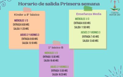 Horarios de Salida
