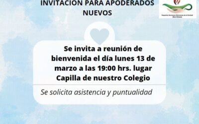 Bienvenida apoderados nuevos